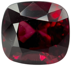 A 1.99 carat natural red spinel