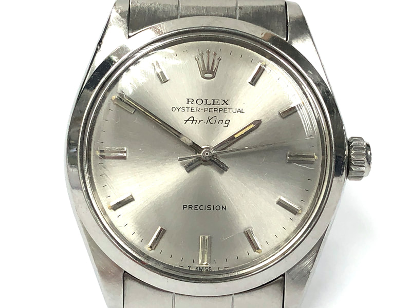Vintage Rolex Oyster Perpetual Air King 34mm automatic watch, circa 1960