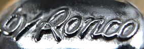 Jewelry hallmark of Ronco