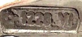 Jewelry hallmark of Roberto Coin (1226 VI)