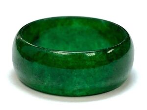 Type B + C natural jadeite jade hololith ring