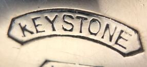 Jewelry hallmark for Keystone Watch Case Co.