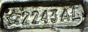 Jewelry hallmark of Zydo