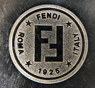 Jewelry hallmark of Fendi
