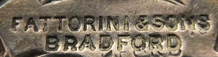 Jewelry hallmark of Fattorini & Sons, of Birmingham, England (Fattorini & Sons Bradford)