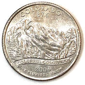 Reverse of a 2006 Colorado Quarter