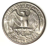 Reverse of a 1996 Washington quarter