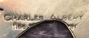 Jewelry trademark of Charles Albert Fine Sterling Silver