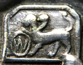 Maker's mark of Whiting Silver