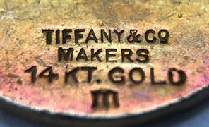 Jewelry hallmark of Tiffany & Co.
