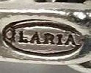 Jewelry hallmark of Laria