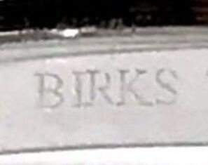 Jewelry hallmark of Maison Birks