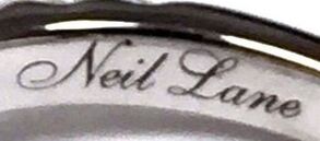 Jewelry hallmark of Neil Lane
