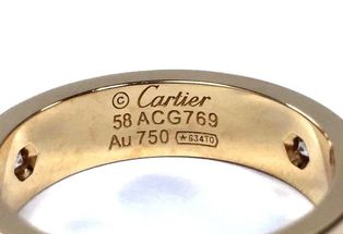 Jewelry hallmark of Cartier