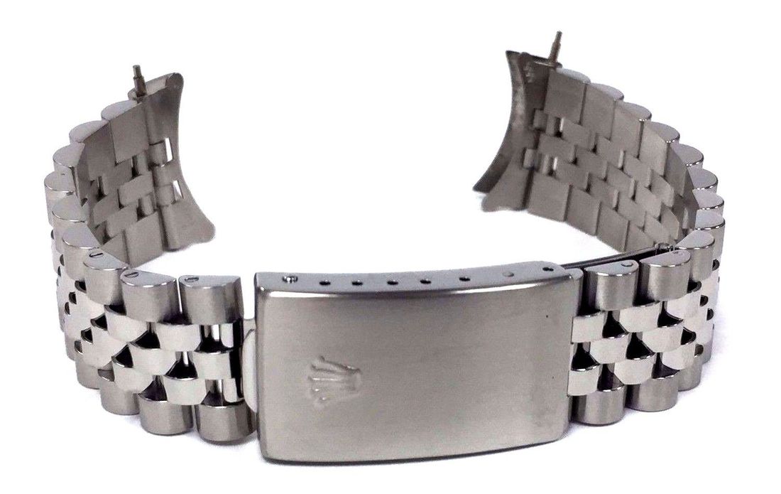 Stainless steel Rolex Jubilee bracelet.